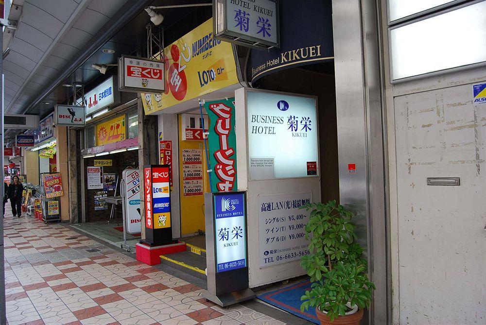 Hotel Kikuei Namba Osaka Exterior foto